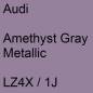 Preview: Audi, Amethyst Gray Metallic, LZ4X / 1J.